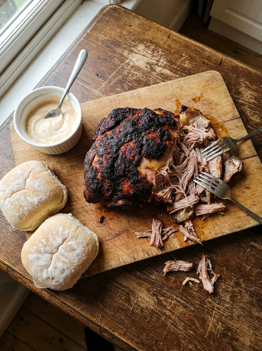 Gordon Ramsay's Smoky Pulled Pork with Chipotle Mayo