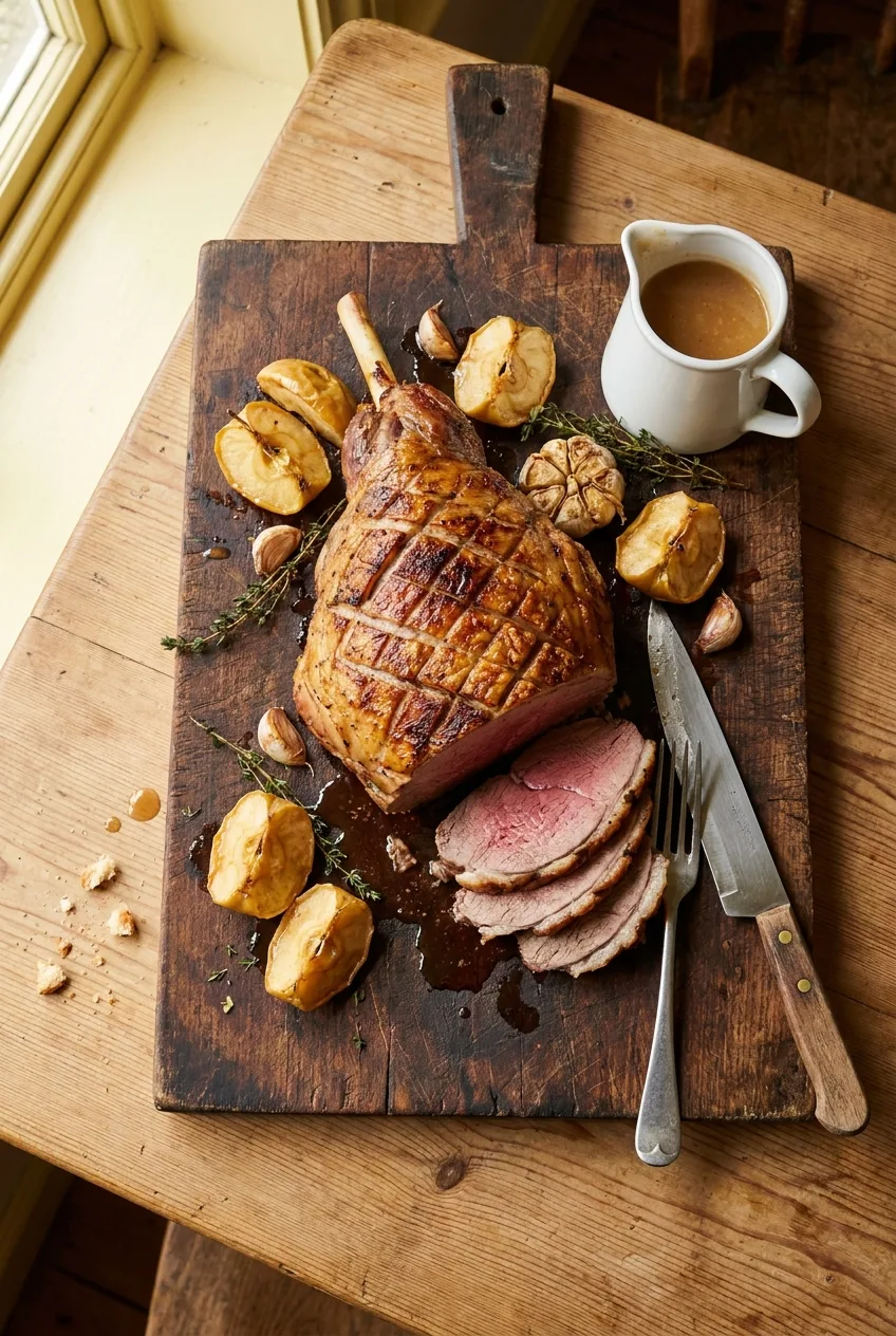 Gordon Ramsay's Roast Leg of Lamb