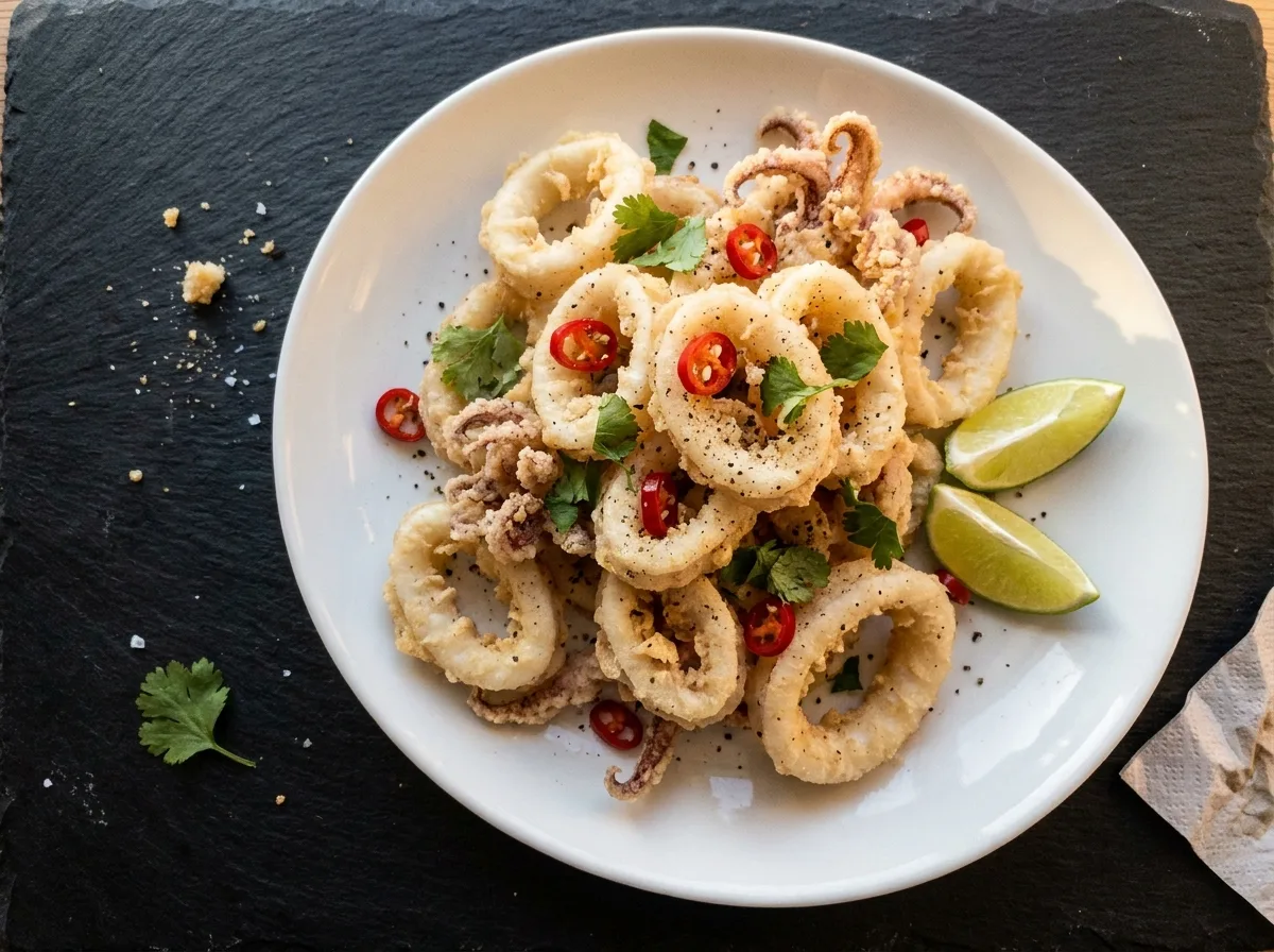 Gordon Ramsay Salt and Pepper Squid (Fried Calamari)