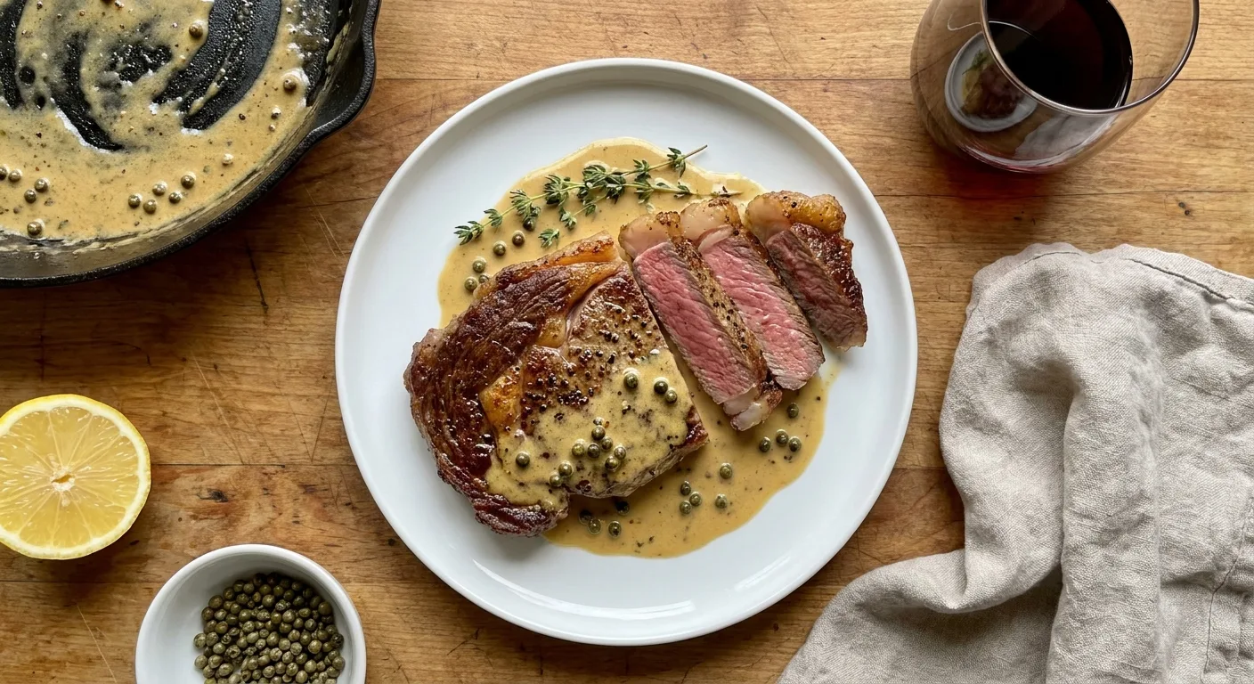 Gordon Ramsay’s Steak Au Poivre