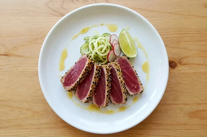 Gordon Ramsay's Sesame Crusted Tuna Steak