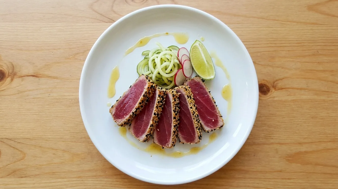 Gordon Ramsay's Sesame Crusted Tuna Steak