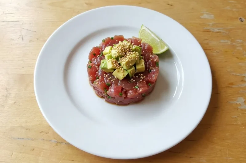 Gordon Ramsay's Tuna and Avocado Tartare