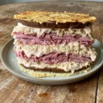 Pastrami Egg and Cheese Sandwich